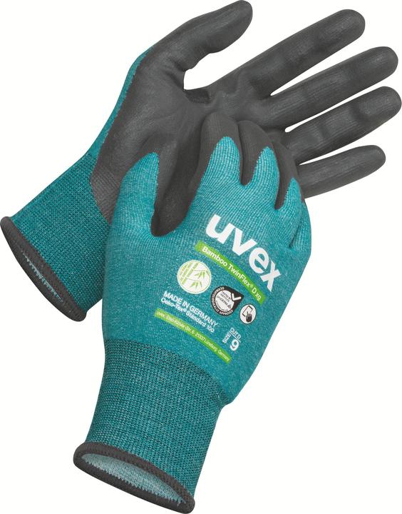 Produktbild Uvex Safety Schutzhandschuhe Bamboo TwinFlex D xg 6009012 (12)