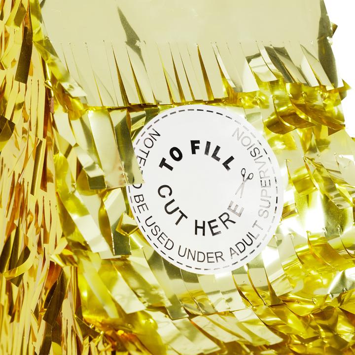 Actual product image Relaxdays Golden Star Pinata (1 pcs.)