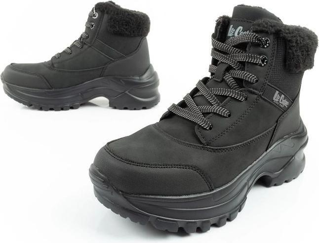 Image du produit Lee Cooper schwarze Damen-Winter-Trekkingschuhe (41)