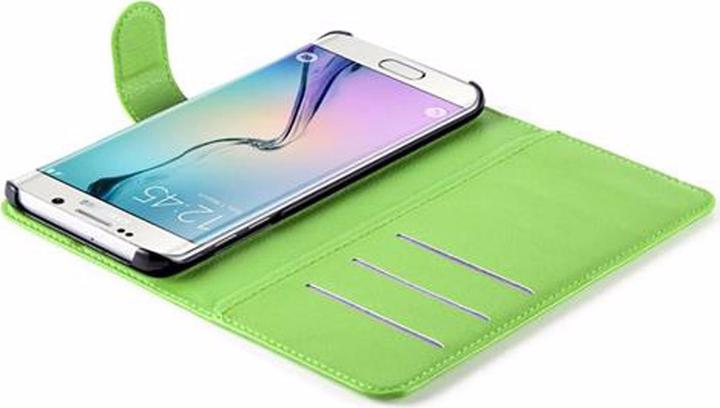 Actual product image Cadorabo Book with stand function cover (Samsung Galaxy S6 Edge)