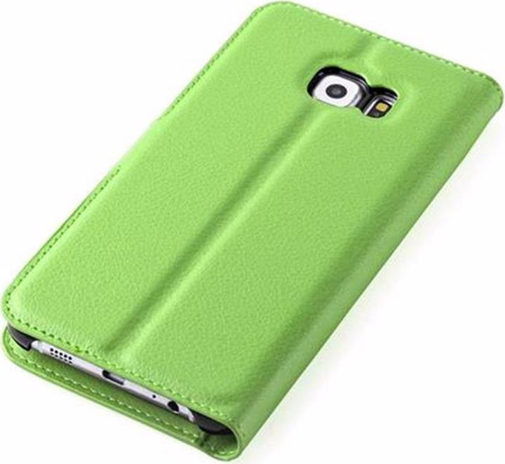 Actual product image Cadorabo Book with stand function cover (Samsung Galaxy S6 Edge)