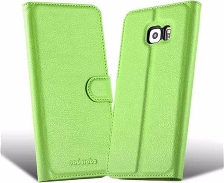 Actual product image Cadorabo Book with stand function cover (Samsung Galaxy S6 Edge)