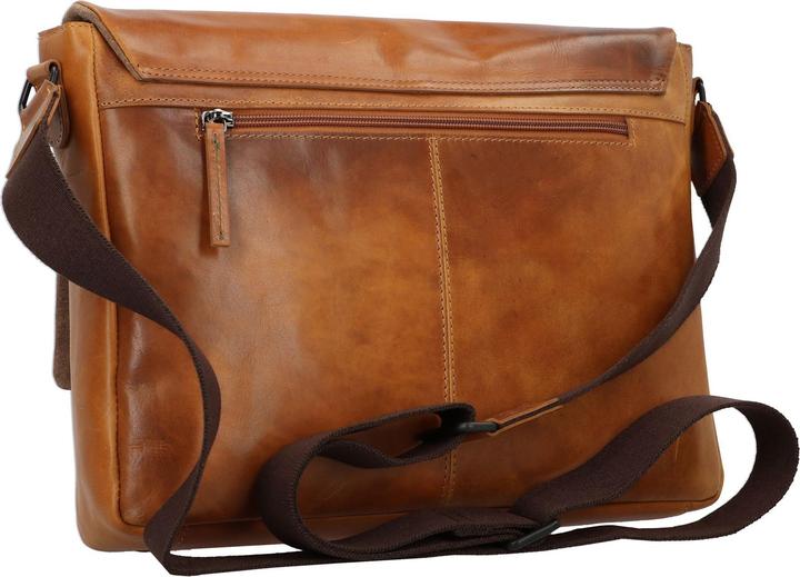 Actual product image Greenburry Newport Messenger Leder 35 cm (9 l)