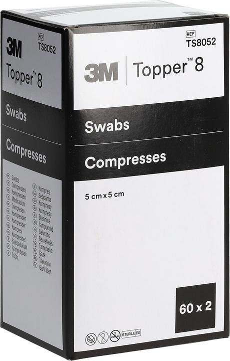 Actual product image Topper NW Compresses 5x5cm sterile