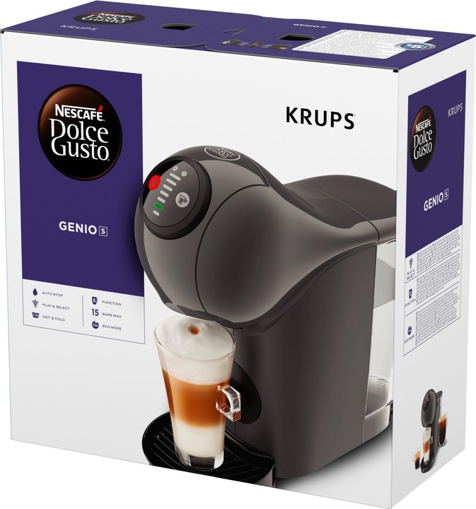 Immagine prodotto Krups Nescaf Dolce Gusto GENIO S KP243B - Koffiecupmachine - Antraciet (Spina UE)