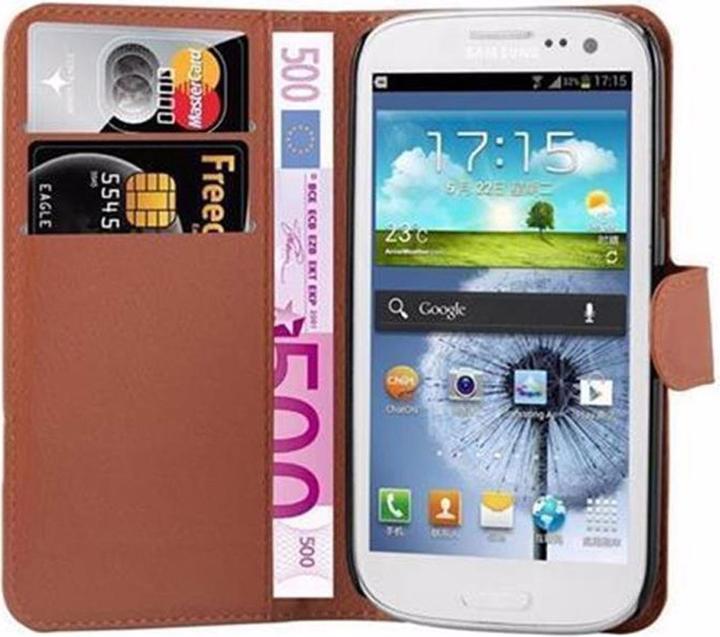Produktbild Cadorabo Book mit Standfunktion Cover (Samsung Galaxy S3, Samsung Galaxy S3 Neo)