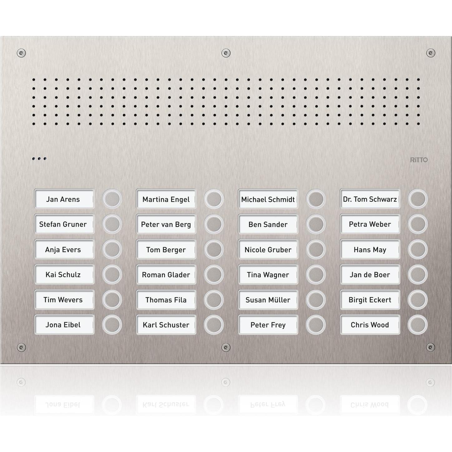 Thumbnail - Schneider Electric, Klingel + Türsprechanlage, Ritto Acero Pur