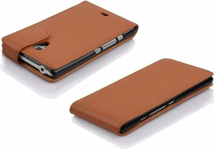 Actual product image Cadorabo Flip with structure cover (Sony Xperia T)