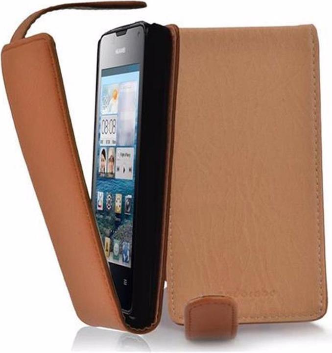 Produktbild Cadorabo Flip mit Struktur Cover (Huawei Ascend Y330, Huawei Ascend Y360, Huawei Ascend Y300)
