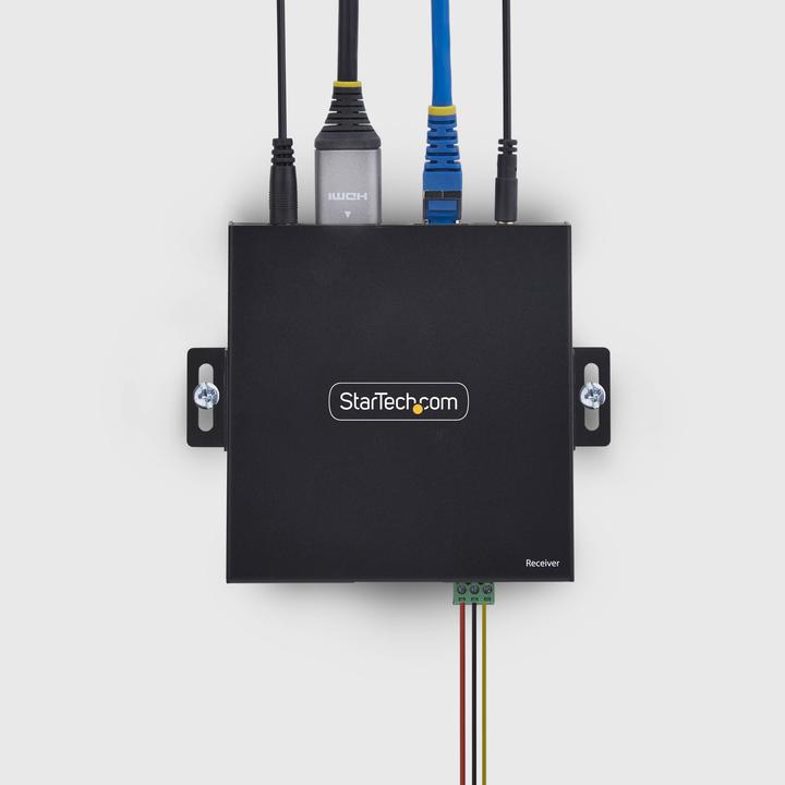Immagine prodotto StarTech .com IH2006-HDMI-RX, Ricevitore, Cablato, 3840 x 2160 Pixel, 60 Hz, Nero, Metallo