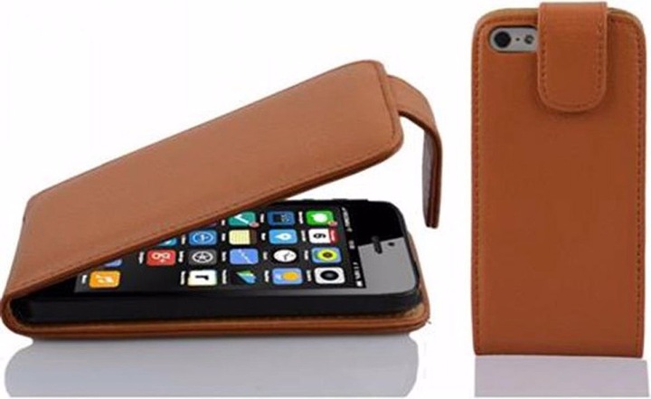 Produktbild Cadorabo Flip mit Struktur Cover (Apple iPhone 5c)