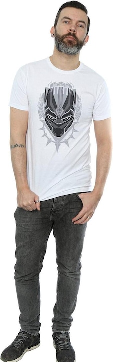Produktbild Schwarzer Panther Kopf TShirt (XL)