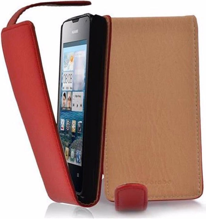 Produktbild Cadorabo Flip mit Struktur Cover (Huawei Ascend Y300)