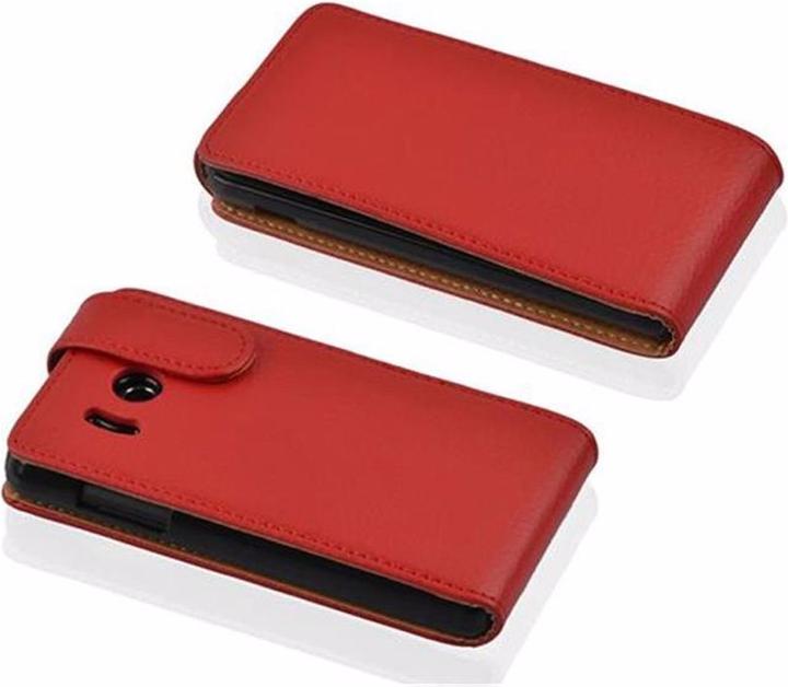 Image du produit Cadorabo Flip avec couverture structurée (Huawei Ascend Y300)