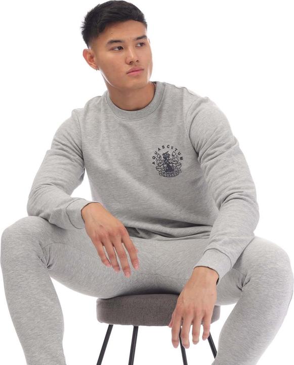 Actual product image Aquascutum Mens Round Neck Sweatshirt (M)