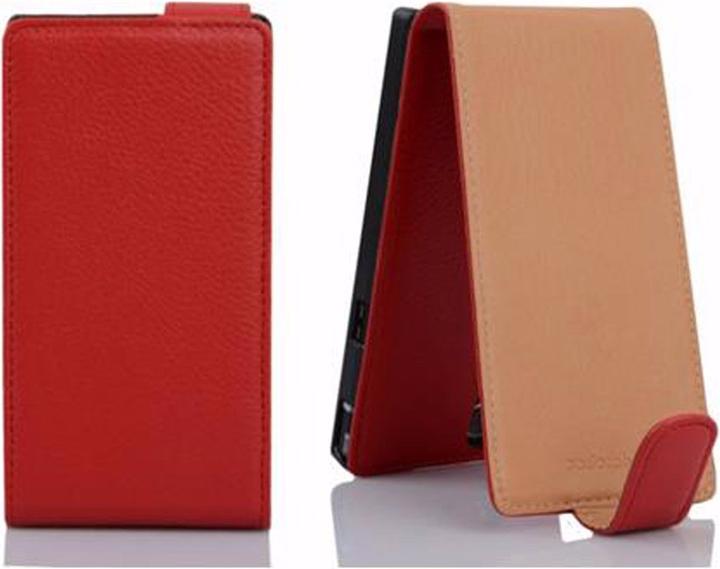 Actual product image Cadorabo Flip with structure cover (Huawei Ascend G610)