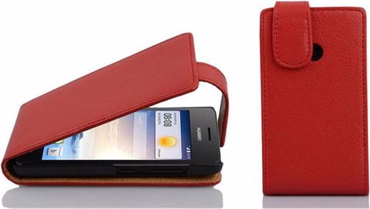 Produktbild Cadorabo Flip mit Struktur Cover (Huawei Ascend G330)