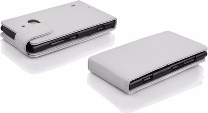 Produktbild Cadorabo Flip mit Struktur Cover (Nokia Lumia Icon 929, Nokia Lumia 930)