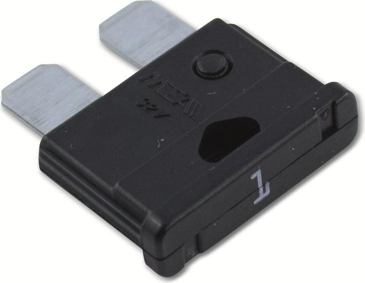 Produktbild MTA KFZ-Flachsicherung 340.017, Standard, 1 A, schwarz (1 A)