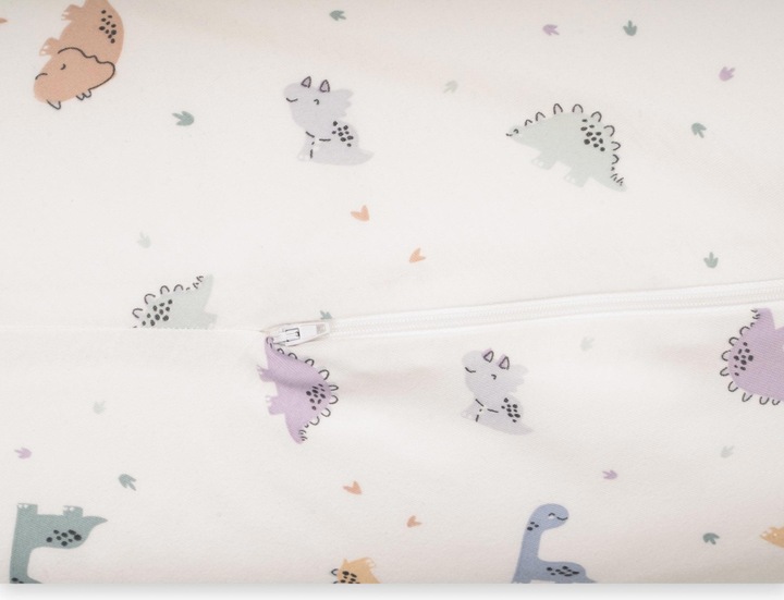 Image du produit Julius Zöllner Coussin d'allaitement en jersey - 190 - Little Dinos (76 cm)
