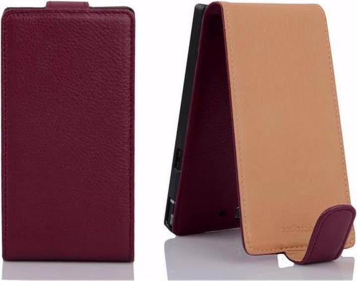 Produktbild Cadorabo Flip mit Struktur Cover (Huawei Ascend P7)