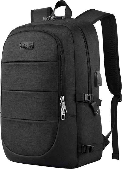 Actual product image Ambor Laptop backpack men, 17.3 inch with USB