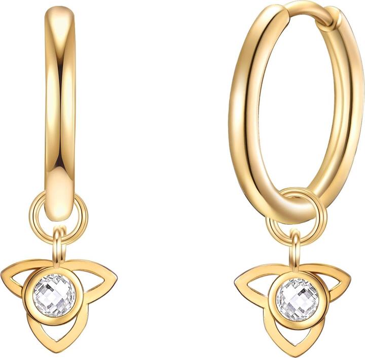 Image du produit Eastside Fleur de lotus en acier inoxydable Preciosa or jaune - 29812 (Acier inoxydable)