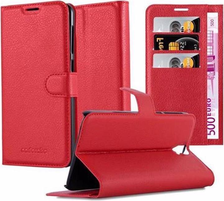 Actual product image Cadorabo Book with stand function cover (HTC One E9 Plus)
