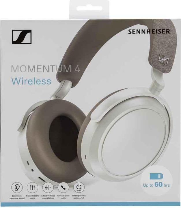 Actual product image Sennheiser Momentum 4 Wireless (ANC, 60 h, Wireless, Cable)
