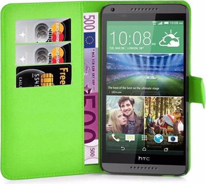 Actual product image Cadorabo Book with stand function cover (HTC Desire 820)