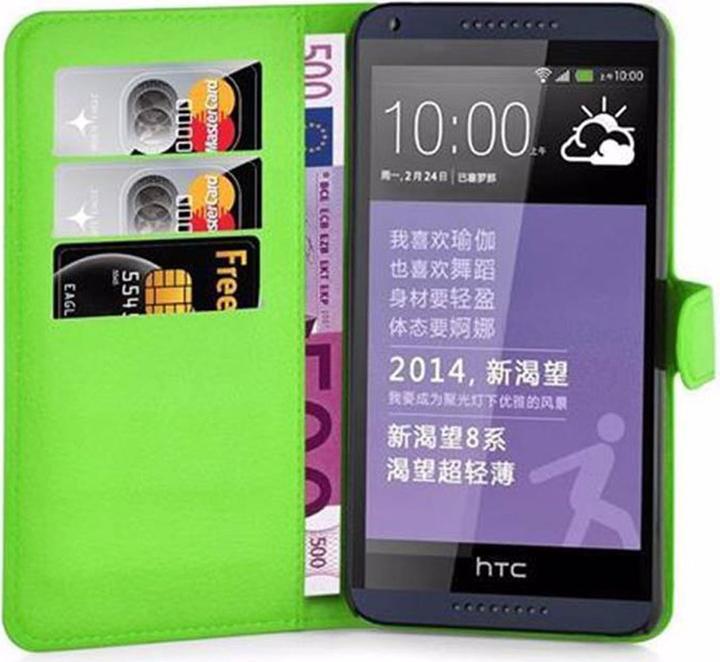 Produktbild Cadorabo Book mit Standfunktion Cover (HTC Desire 816)
