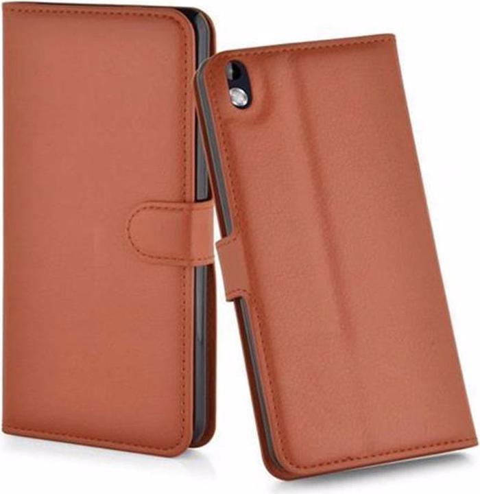 Actual product image Cadorabo Book with stand function cover (HTC Desire 816)