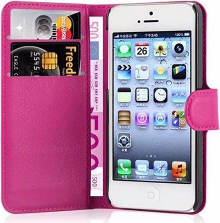 Produktbild Cadorabo Book mit Standfunktion Cover (Apple iPhone 5)