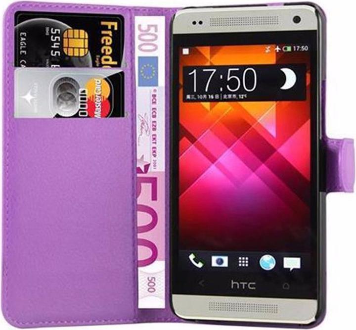 Produktbild Cadorabo Book mit Standfunktion Cover (HTC One Mini)