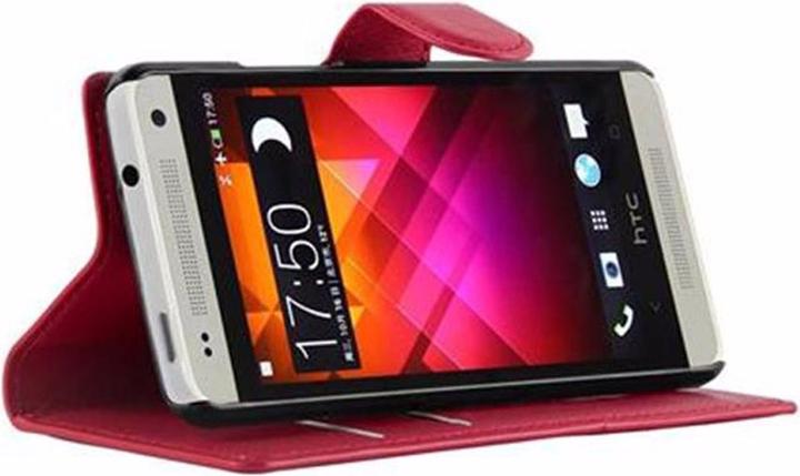 Produktbild Cadorabo Book mit Standfunktion Cover (HTC One Mini)