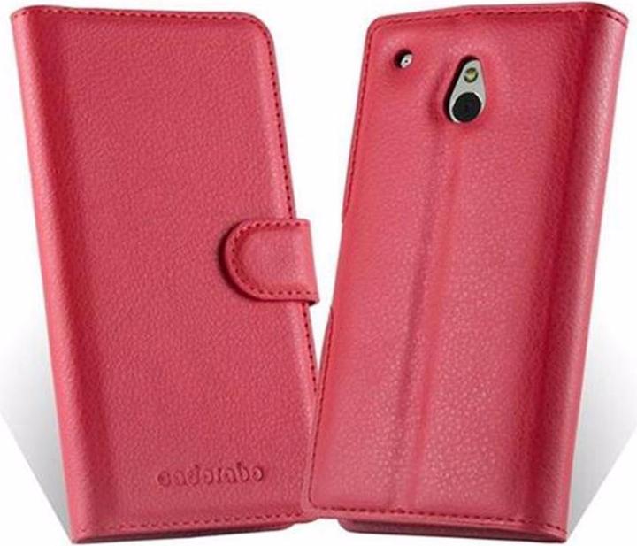 Produktbild Cadorabo Book mit Standfunktion Cover (HTC One Mini)
