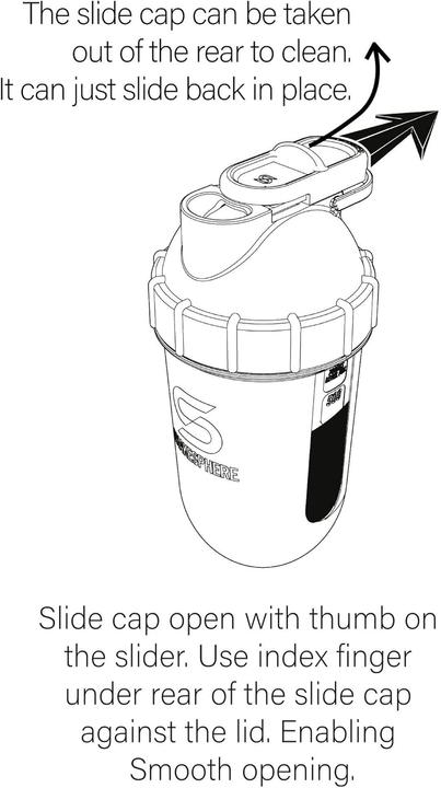Actual product image ShakeSphere Tumbler View (0.70 l)