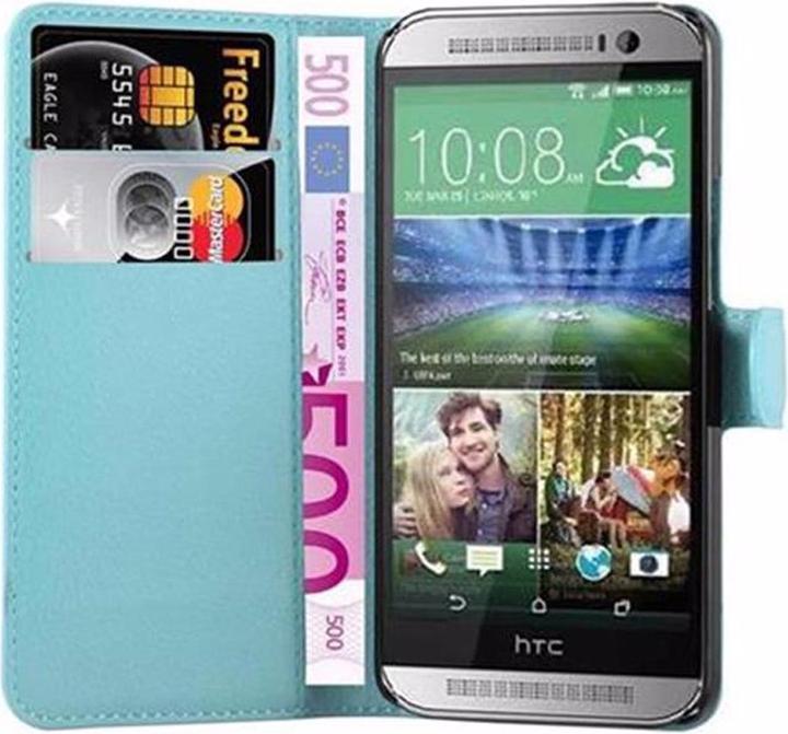 Actual product image Cadorabo Book with stand function cover (HTC One Mini 2)