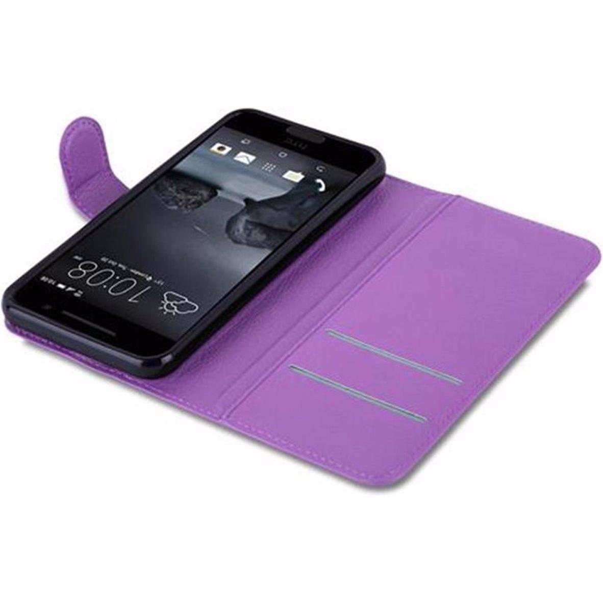 Thumbnail - Cadorabo Book mit Standfunktion Cover (HTC One A9), Smartphone Hülle, Violett