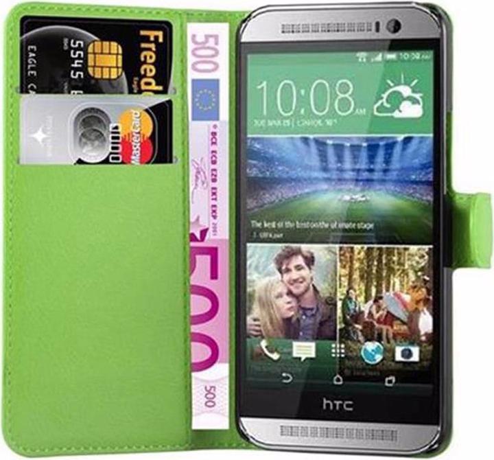 Actual product image Cadorabo Book with stand function cover (HTC One Mini 2)