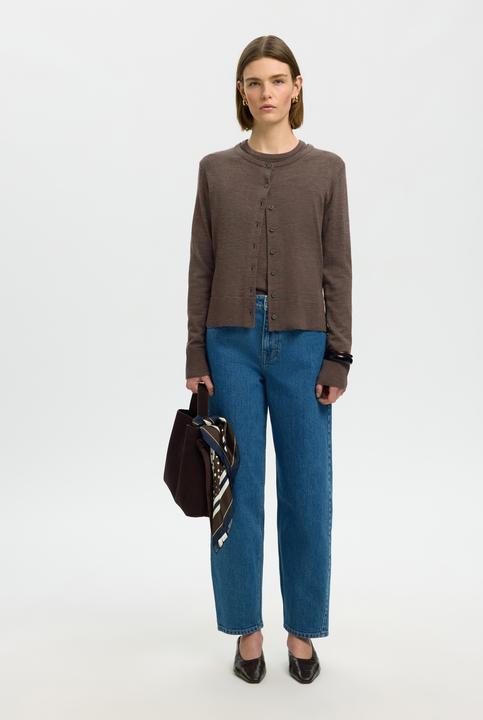 Produktbild Selected Slfthea Ls Knit Merino Cardigan Noos (M)