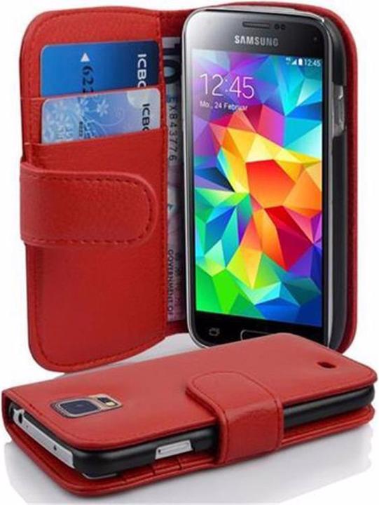 Produktbild Cadorabo Book mit Struktur Cover (Samsung Galaxy S4 mini)
