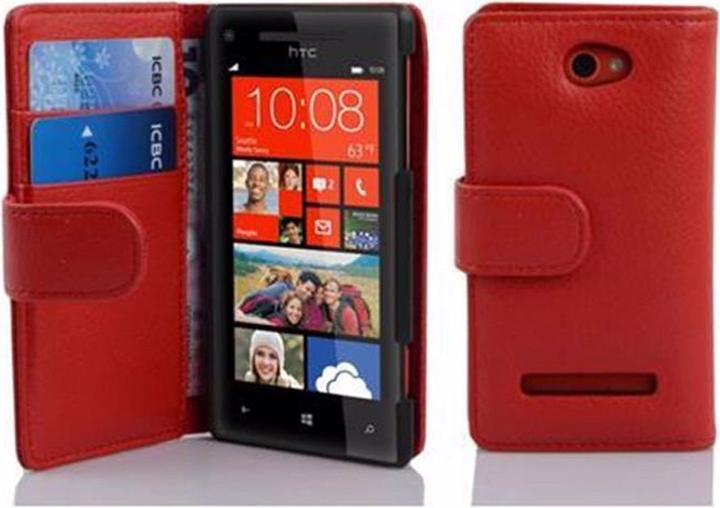 Produktbild Cadorabo Book mit Struktur Cover (LG G8s)