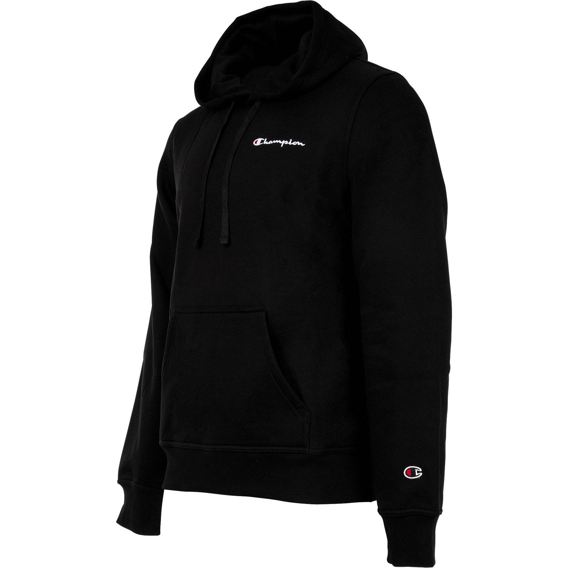 Thumbnail - Champion, Herren, Pullover, Sweatshirt Casual Locker sitzend Hooded Sweatshirt, Schwarz, (L)