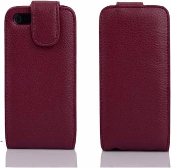 Image du produit Cadorabo Flip avec pochette pour carte Couverture (Apple iPhone 5s, Apple iPhone SE, Apple iPhone 5)