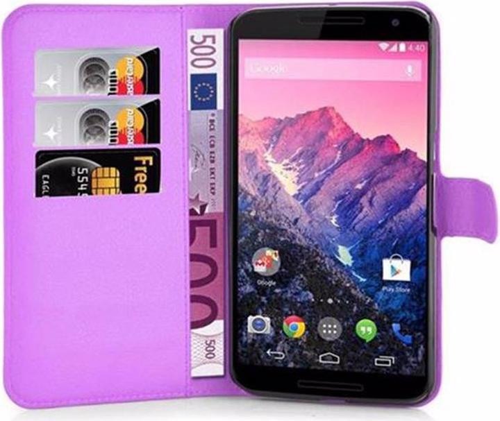 Produktbild Cadorabo Book mit Standfunktion Cover (Motorola Nexus 6)