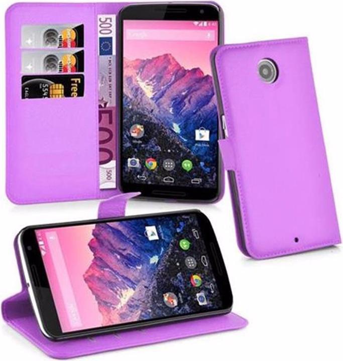 Produktbild Cadorabo Book mit Standfunktion Cover (Motorola Nexus 6)