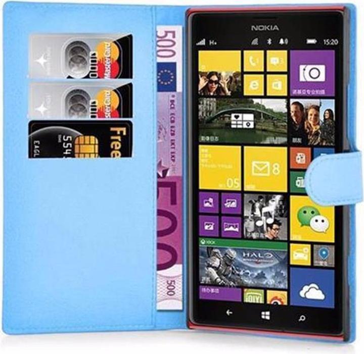 Actual product image Cadorabo Book with stand function cover (Nokia Lumia 1520)
