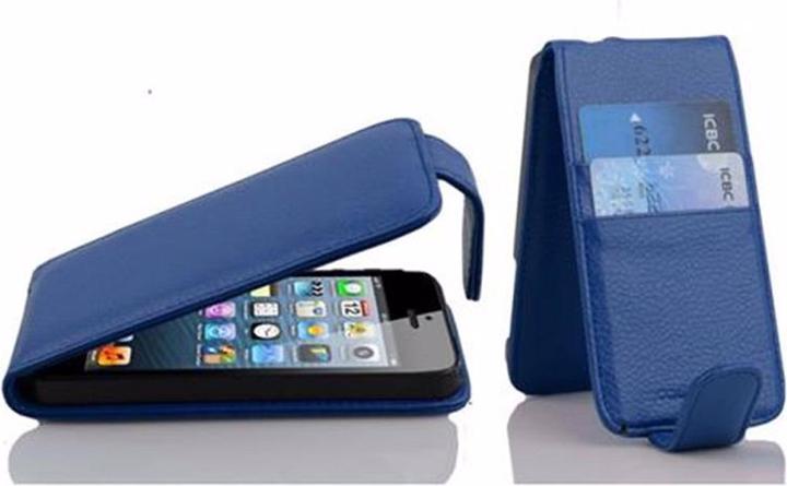 Produktbild Cadorabo Flip mit Kartenfach Cover (Apple iPhone 5s, Apple iPhone SE, Apple iPhone 5)
