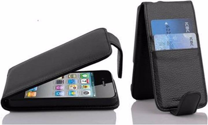 Immagine prodotto Cadorabo Flip con tasca per carte Copertina (Apple iPhone 4)